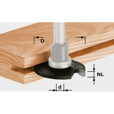 Afbeelding van Festool Accessoires Schijfgroeffrees HW D40x2 491040