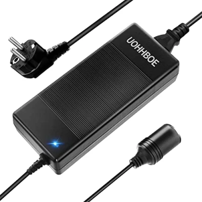 Afbeelding van Auto adapter Spanningsomvormer AC Naar DC 230V 12V 10A 120W Voedingsadapter voor Autostofzuigers,Compressoren