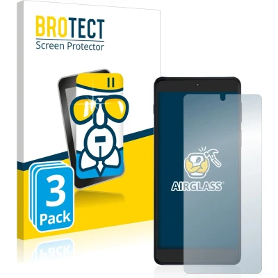Afbeelding van BROTECT Screenprotector voor Motorola Edge 20 Pro Folie Beschermfolie Beschermglas transparant (3 Stuks)