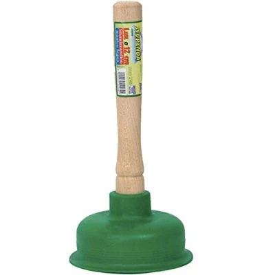 Afbeelding van La Briantina 1 afvoerreiniger, hout, groen, diameter 12 cm