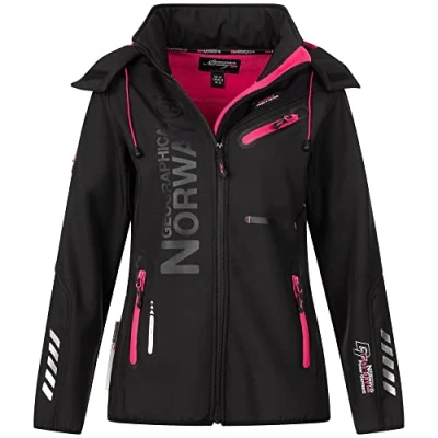 Afbeelding van Geographical Norway IMS Edition Sport Softshell functionele outdoor regenjas, waterafstotend, met urbandreamz Beanie S M L XL XXL,