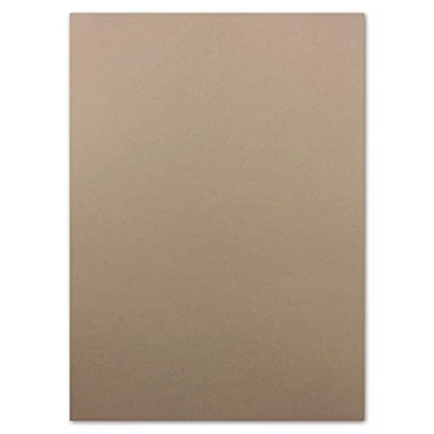Afbeelding van FarbenFroh Papieren papier, 50 x DIN A4 cappuccino (bruin), 110 g/m², 21 29,7 cm, knutselpapier, fotokarton, briefpapier, kleurrijk