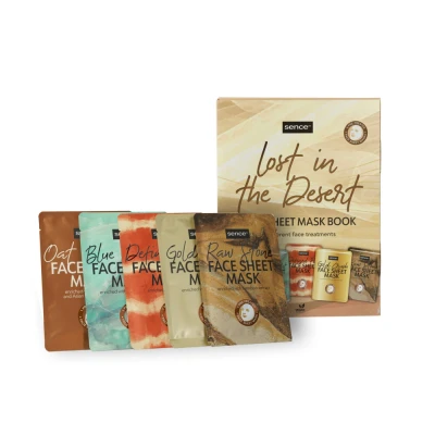 Afbeelding van Sence Collection Sheet Gezichtsmaskers Geschenkset Lost in the Desert 1 set