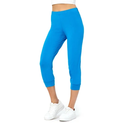 Afbeelding van Merry Style Dames Sportbroek Katoenen Joggingbroek 3/4 Lang Zwart XXL MS MS10 261 SW