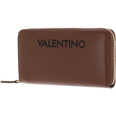 Afbeelding van VALENTINO Portemonnee Tonga Re Zip Around Wallet Marrone Bruine