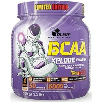 Afbeelding van Olimp Supplements BCAA Xplode Aminozuren 500 gram (50 doseringen) Peach Ice Tea