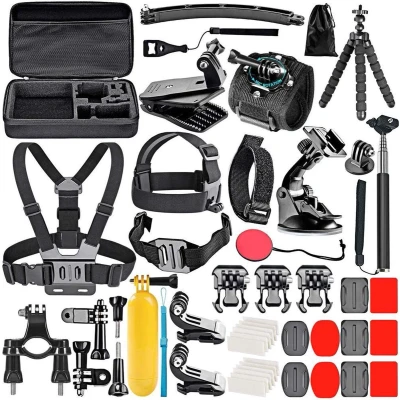 Afbeelding van MMOBIEL 50 in 1 All One Actie Camera Accessoire Kit voor O.a. GoPro Hero9/Hero8/Hero7