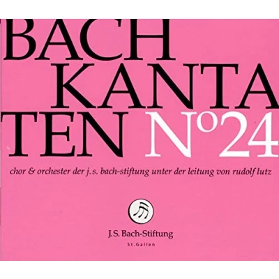 Afbeelding van Choir &amp; Orchestra Of The J.S. Bach Foundation, Rudolf Lutz Bach: Kantaten 24 (CD)