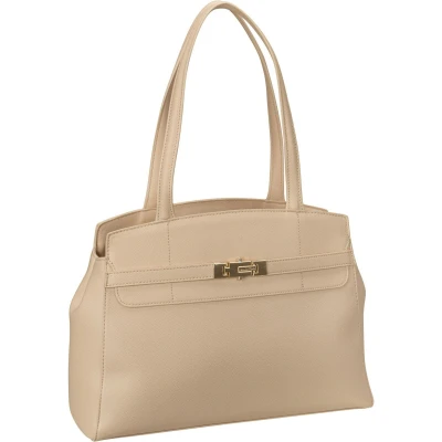 Afbeelding van VALENTINO handtas shopper Fae Re Shopping Bag Ecru beige
