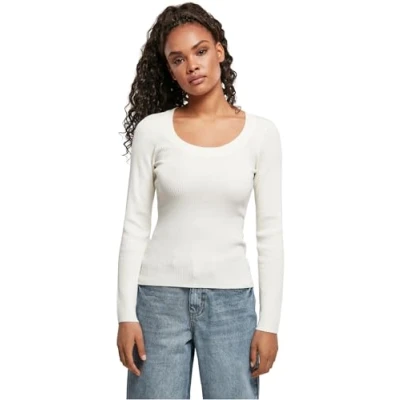Afbeelding van Urban Classics Trui, Dames, Maat: 3XL, Whitesand