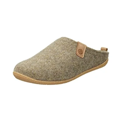 Afbeelding van Rohde Clogs Pantoffels, Dames, Maat: 42, Ginger (18) Vilten schaapswol