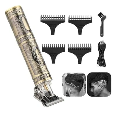 Afbeelding van INF Tondeuse, baardtrimmer mannen, oplaadbare baardtrimmerset, tondeuse professionele trimmer lange haartrimmer voor kappers