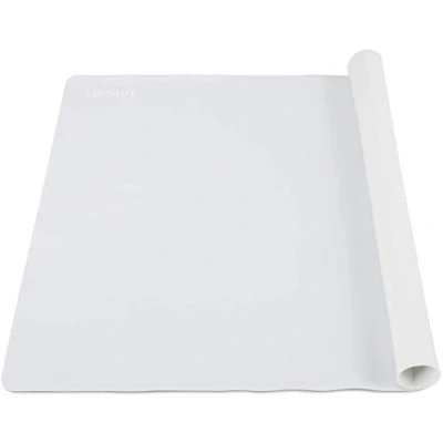 Afbeelding van LONGFITE 60 x 50 cm extra grote siliconen bakmat voor gebak, multifunctionele tafelbladbeschermer aanrecht, antiaanbaklaag, antislip en hittebestendig (extra groot, grijs)