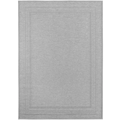 Afbeelding van Buitenkleed Mira Frame Grijs 80x150 Cm