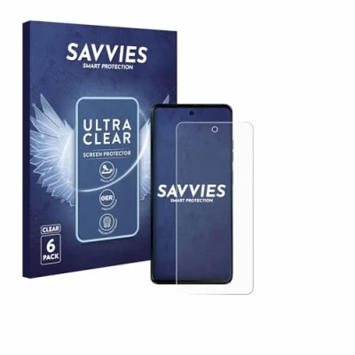 Afbeelding van Savvies (6 Stuks) Schermbeschermer voor Motorola Moto G04 Screen Protector Ultra Transparant