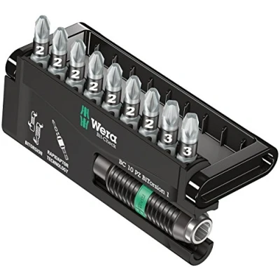 Afbeelding van Wera bit Check 10 PZ BiTorsion 1, 05056368001, assortiment, delig