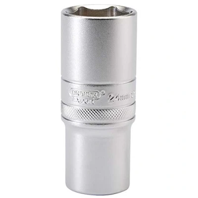 Afbeelding van Draper HT MM/MS 1/2&quot; Vierkant Drive 6 Punt Metrisch Diepe Sok (14mm), Blauw