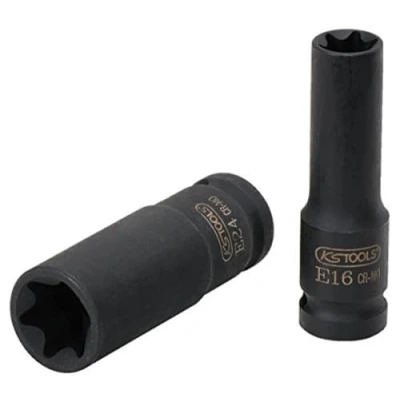 Afbeelding van KS Tools 515.1059 1/2&quot; Dopsleutel, Torx E kracht lang, E24