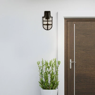Afbeelding van Searchlight Zwarte buitenlamp Seaside voor kustgebieden 61133BK