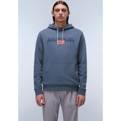 Afbeelding van Napapijri Aylmer Hoodie, Heren, Maat: Large, Stormy weat