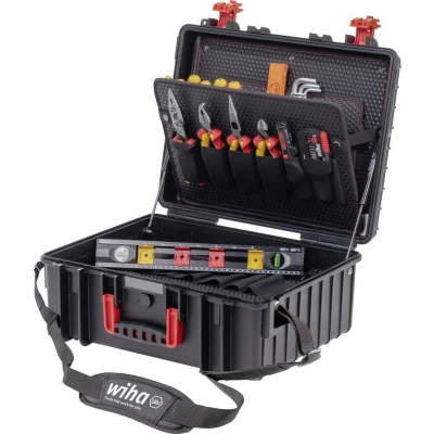 Afbeelding van Wiha XL 2 Gereedschapskoffer (met inhoud) 41 delig Electricien, Handwerker, Leerling, Professioneel, VDE