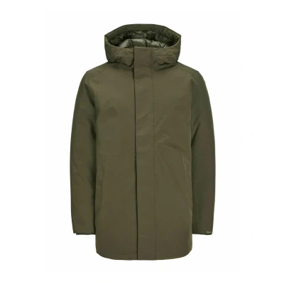 Afbeelding van Jack &amp; Jones PLUS SIZE Wintermantel, Heren, Maat: 4XL, Grape leaf