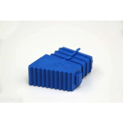 Afbeelding van Solide rubber dop 50mm achterkant professionele trapladder 7 t.e.m. 10 treden (stuk)