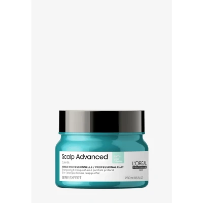 Afbeelding van L&#039;Oréal Serie Expert Scalp Advanced Anti Oiliness 2 in 1 deep purifier clay 250 ml