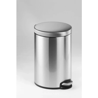 Afbeelding van Durable 340123 Prullenbak RVS Metallic zilver 1 stuk(s)