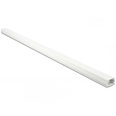 Afbeelding van Delock kabelgoot met deksel 22 x 15 mm lengte 1 m wit