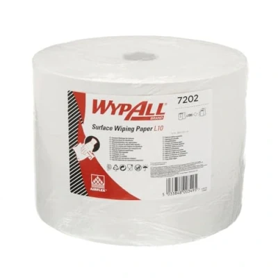 Afbeelding van Kimberly Clark Wypall L20 poetsrol 1 laags wit