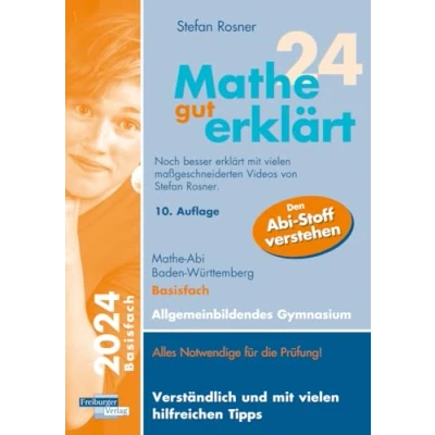 Afbeelding van Mathe gut erklärt 2024 Basisfach BW GY