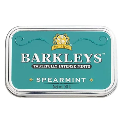 Afbeelding van Barkleys Classic Mints Spearmint, 6 tins, stuks (6 x 50 g)