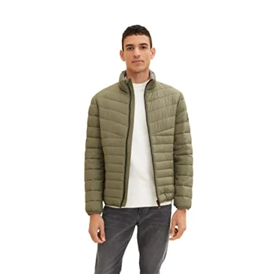 Afbeelding van TOM TAILOR Uomini Jas 1034033, 10415 Dusty Olive Green, XXL