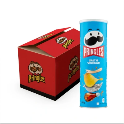 Afbeelding van Pringles Salt &amp; Vinegar (19 x 165 gr)