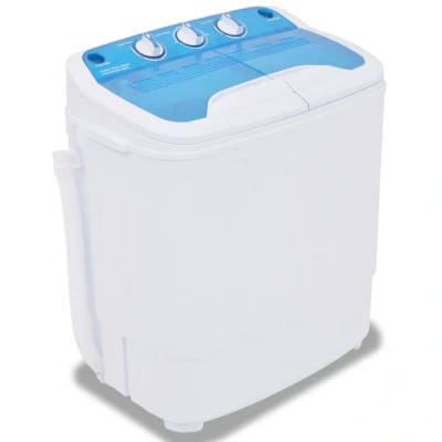 Afbeelding van Mini wasmachine met dubbele trommel 5,6 kg