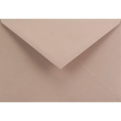 Afbeelding van Netuno 25 Old roze enveloppen C6 114x162mm puntklep natte lijm 120g Keaykolour Rose gekleurde ecologische hoge kwaliteit gerecycled voor bruiloft verjaardag kerst doop