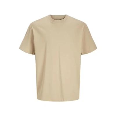 Afbeelding van Jack &amp; Jones Premium Jprblaharvey TEE SS ZCPH Tshirt basic, Heren, Maat: Small, Travertine
