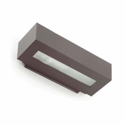 Afbeelding van Faro Lighting West 1 Light Outdoor Wall Donkergrijs IP54, E27