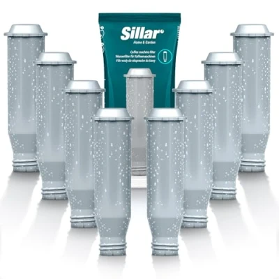 Afbeelding van Sillar 6 Stuks Waterfilter, Waterfiltervervanging voor Krups Koffiezetapparaten F088, AEL01, TCZ6003 Verlengt de Levensduur van Machine