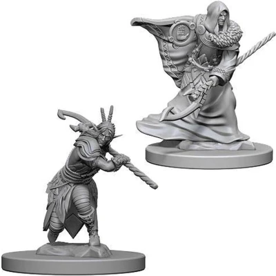 Afbeelding van Asmodee D&amp;D Miniatures Elf Male Druid (6x) EN