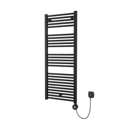 Afbeelding van Masterwatt Calor V2 Black elektrische badkamerradiator. 900W 1497 x