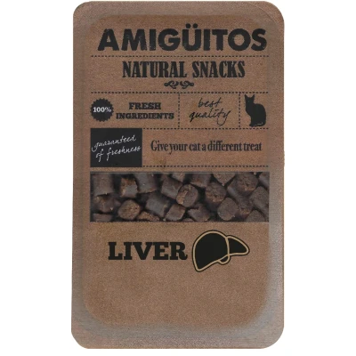 Afbeelding van Amigüitos Kattensnack Lever 100 gr.