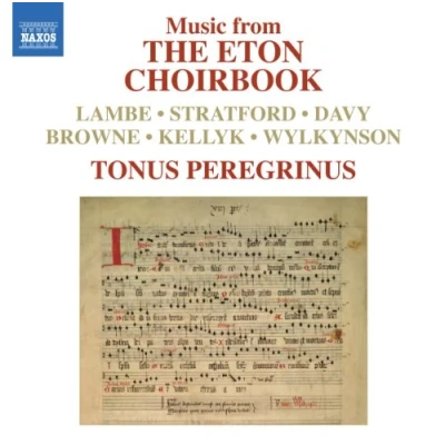 Afbeelding van Tonus Peregrinus Eton Choirbook, The Music From (CD)