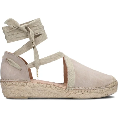 Afbeelding van Fred De La Bretoniere Romi Luz Espadrilles Dames Taupe Maat 39