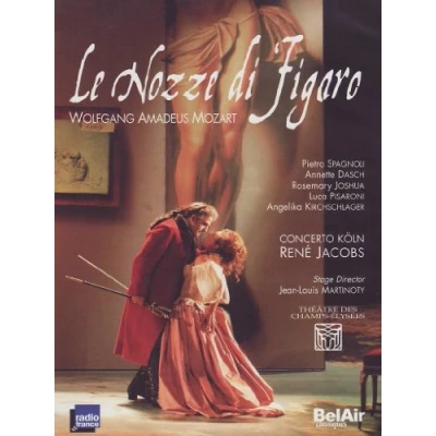 Afbeelding van Concerto Köln, René Jacobs Mozart: Le Nozze Di Figaro (2 DVD)