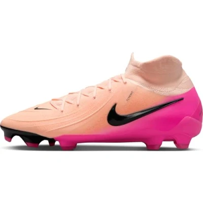 Afbeelding van Nike Performance Phantom LUNA 2 PRO Voetbalschoenen met kunststof noppen, Heren, Maat: 43, Crimson tint/black/pink blast Schoenen