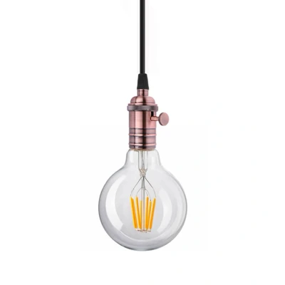 Afbeelding van Vintage Hanglamp Fitting E27, Brons