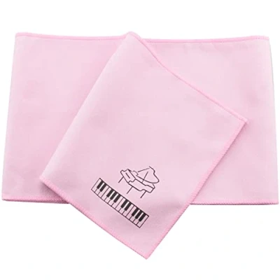 Afbeelding van Ruiwaer Roze Pianotoetsen Cover Toetsenbord Stofdicht Flanel Doek voor 88 Toetsen Elektronisch Toetsenbord, Digitale Piano, Yamaha, Casio, Roland, Consoles