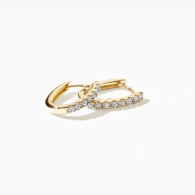 Afbeelding van Blush Lab diamonds Oorringen LG7006Y 14k Geelgoud 14 Karaat goud